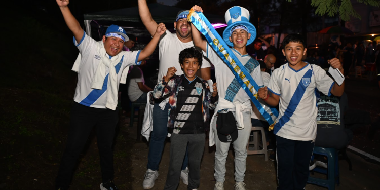 En imágenes | El color del Guatemala vs. Martinica
