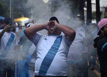 En imágenes | El color del Guatemala vs. Martinica