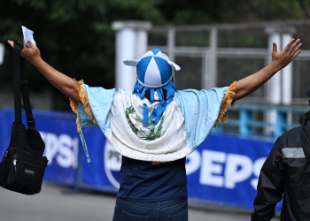En imágenes | El color del Guatemala vs. Martinica