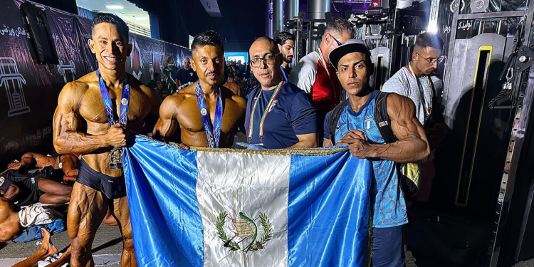 Guatemala mantiene hegemonía en el fisicoculturismo a nivel mundial
