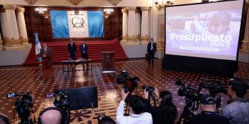 Conferencia de prensa presidente Bernardo Arévalo.