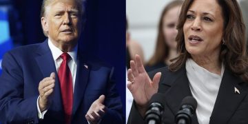 La vicepresidenta de EE. UU., Kamala Harris, se enfrenta hoy en un debate con el expresidente Donald Trump, mietras una encuesta muestra un empate técnico.