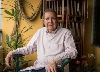 Edmundo González Urrutia, excandidato presidencial de venezuela y abanderado de la oposición.