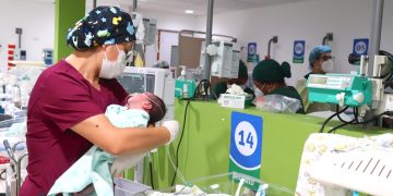 IGSS reabrió sala para atención de neonatos en el Hospital General de Quetzaltenango. / Foto: IGSS.