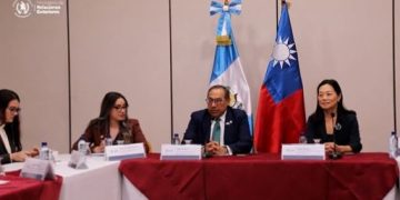 Representante de la Asociación de Cooperación Económica Internacional de China (Taiwán) visitan Guatemala
