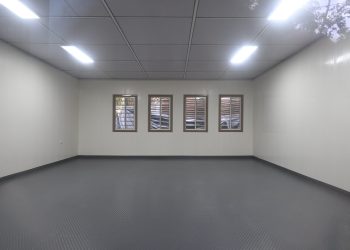 Así son las aulas nuevas cuya construcción se contrató durante el estado de calamidad