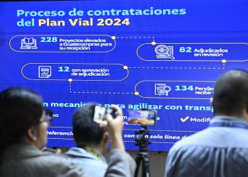 CIV explica por qué tuvo que realizar modificaciones para la adjudicación de contrataciones para el Plan Vial 2024. / Foto: Álvaro Interiano.