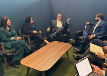 Presidente Arévalo se reúne con su homólogo de Chile Gabriel Boric. / Foto: Gobierno de Guatemala.