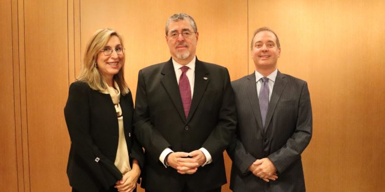 Presidente Bernardo Arévalo en reunión con CEAPI