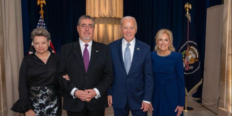 Presidente Bernardo Arévalo se reunió con el presidente de Estados Unidos Joe Biden