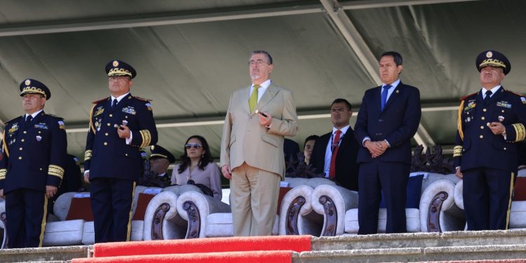 Presidente Bernardo Arévalo participa en 151 aniversario de la Escuela Politécnica y Día del Cadete