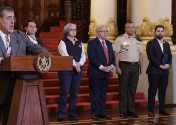 Presidente Bernardo Arévalo pide a la población estar informada por acciones a seguir por intensas lluvias. / Foto: Dickens Zamora y Noé Pérez.