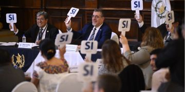 Presidente participa en la cuarta reunión ordinaria del Conadur. / Foto: Álvaro Interiano.