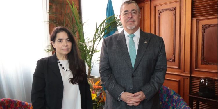 Presidente se reúne con representantes de la Corte Interamericana de Derechos Humanos . / Foto: Copadeh.