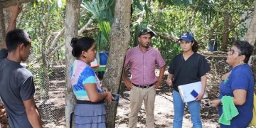 Vecinos de Petén reciben asistencia técnica y pecuaria. / Foto: MAGA.