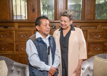 Doctora Lucrecia Peinado compartió en una entrevista a las acciones en favor de las personas con discapacidad. /Foto: Carlos Aguilar.