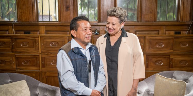 Doctora Lucrecia Peinado compartió en una entrevista a las acciones en favor de las personas con discapacidad. /Foto: Carlos Aguilar.