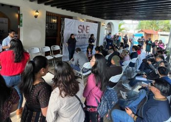 La feria de empleo busca brindar oportunidades de trabajo digno a los guatemaltecos. /Foto: Mintrab.
