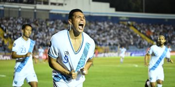 Guatemala conquista la victoria ante Martinica. / Foto: Byron de la Cruz.