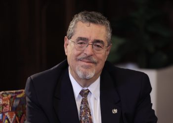 El presidente Arévalo participará en diversas actividades durante esta semana. /Foto: Gilber García.