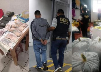 Capturan a hombre con mercadería robada en allanamiento en la zona 3