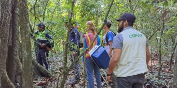 Conap sigue realizando inspecciones en volcanes. / Foto: Conap.