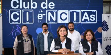 Lanzamiento oficial de los clubes de ciencias en Cobán, Alta Verapaz. /Foto: Byron de la Cruz.