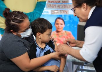 Promueven la vacunación contra el sarampión y la polio. /Foto: MSPAS.