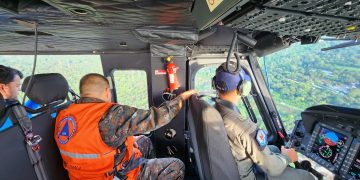 Ejército realiza vuelos de reconocimiento ante el descenso de lahares