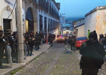 Dipanda efectúa requisa en el preventivo de varones de Quetzaltenango