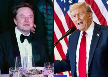 Elon Musk (izquierda) y Donald Trump (derecha). / Foto: EFE.