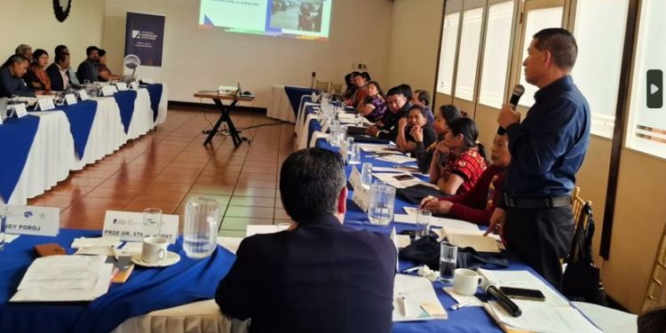 Desarrollan foro Diálogo Político de los Pueblos Mayas y Autoridades Electas, en Huehuetenango