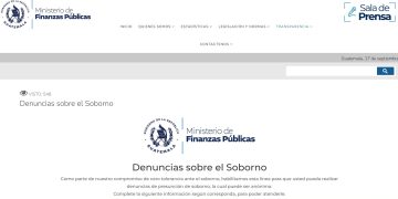 Promueven lucha contra el soborno. / Foto: Minfin