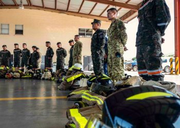 La participación de los rescatistas guatemaltecos en este ejercicio es una oportunidad para fortalecer sus propias capacidades. / Foto: Ejército de Guatemala.