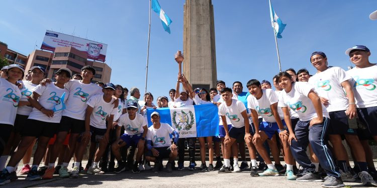 Antorcha Centroamericana por la Paz y la Libertad inicia su recorrido portando un mensaje de unidad y esperanza