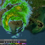 El huracán Francine toca tierra en el sur de Luisiana como categoría 2