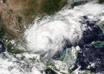 Huracán Francine. / Foto: Joint Polar Satellite System.