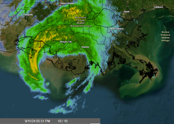 Huracán Francine. / Foto: NOAA.
