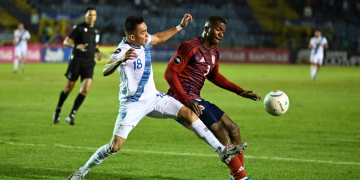 Guatemala empató contra Costa Rica en el estadio Doroteo Guamuch Flores.