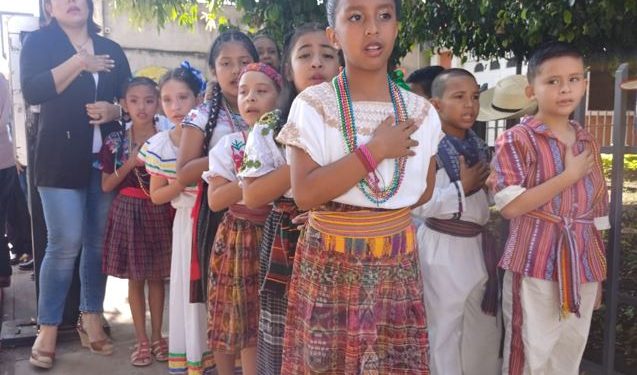 Inauguran fiestas patrias en el departamento de Jutiapa