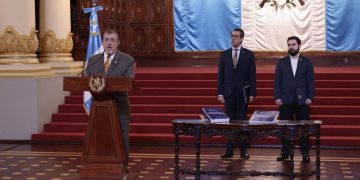El presidente Bernardo Arévalo presentó el proyecto de Presupuesto de Ingresos y Egresos de la Nación 2025.