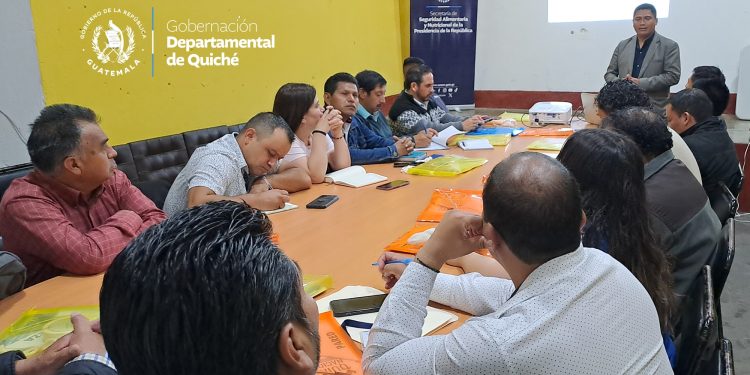 Fortalecen las capacidades para llevar a cabo Quinto Censo Nacional de Talla en Quiché