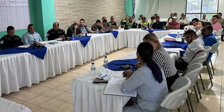 Segunda reunión ordinaria de la mesa departamental de seguridad de El Progreso