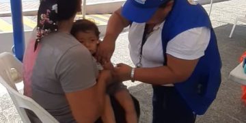 Seguimiento a la campaña de vacunación para proteger a los niños del la polio y el sarampión en Escuintla