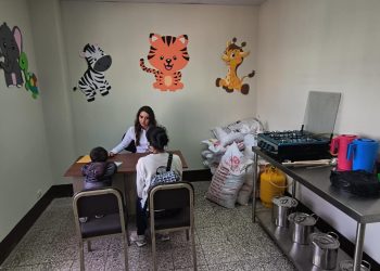 Clínica de preparación de fórmulas de recuperación nutricional. /Foto: MSPAS