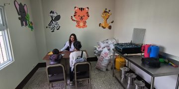 Clínica de preparación de fórmulas de recuperación nutricional. /Foto: MSPAS