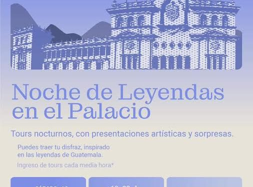 La invitación es para disfrazarse de Leyendas de Guatemala. / Foto: MCD