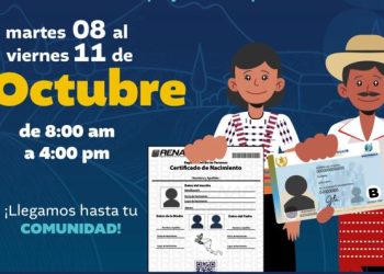 Primer día de la jornada móvil de servicios integrados en Palestina de los Altos, Quetzaltenango