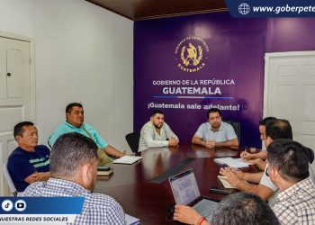 Reunión de la mesa de seguridad en Petén para fortalecer acciones de búsqueda y rescate