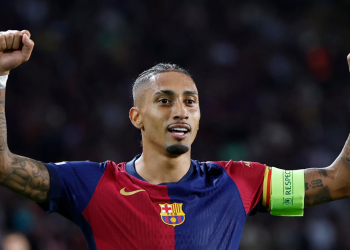 La curiosa casualidad del triplete de Raphinha que hace soñar al Barcelona con la Champions